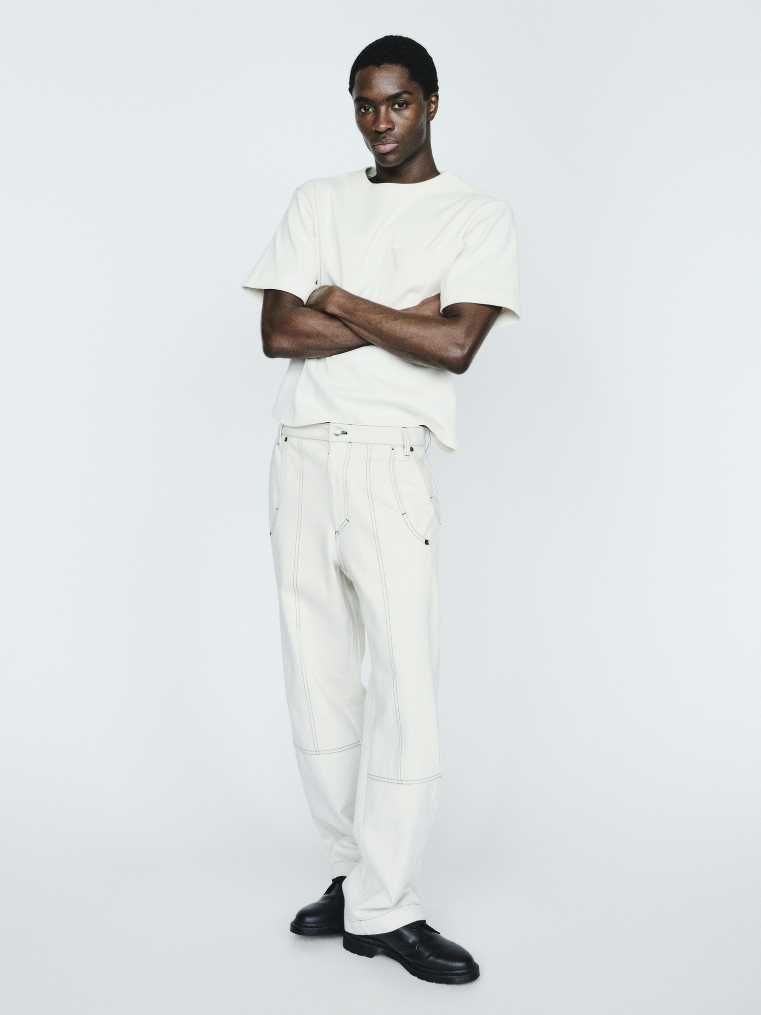 Женские джинсы Gap GapStudio Relaxed Utility Jeans — фото 8