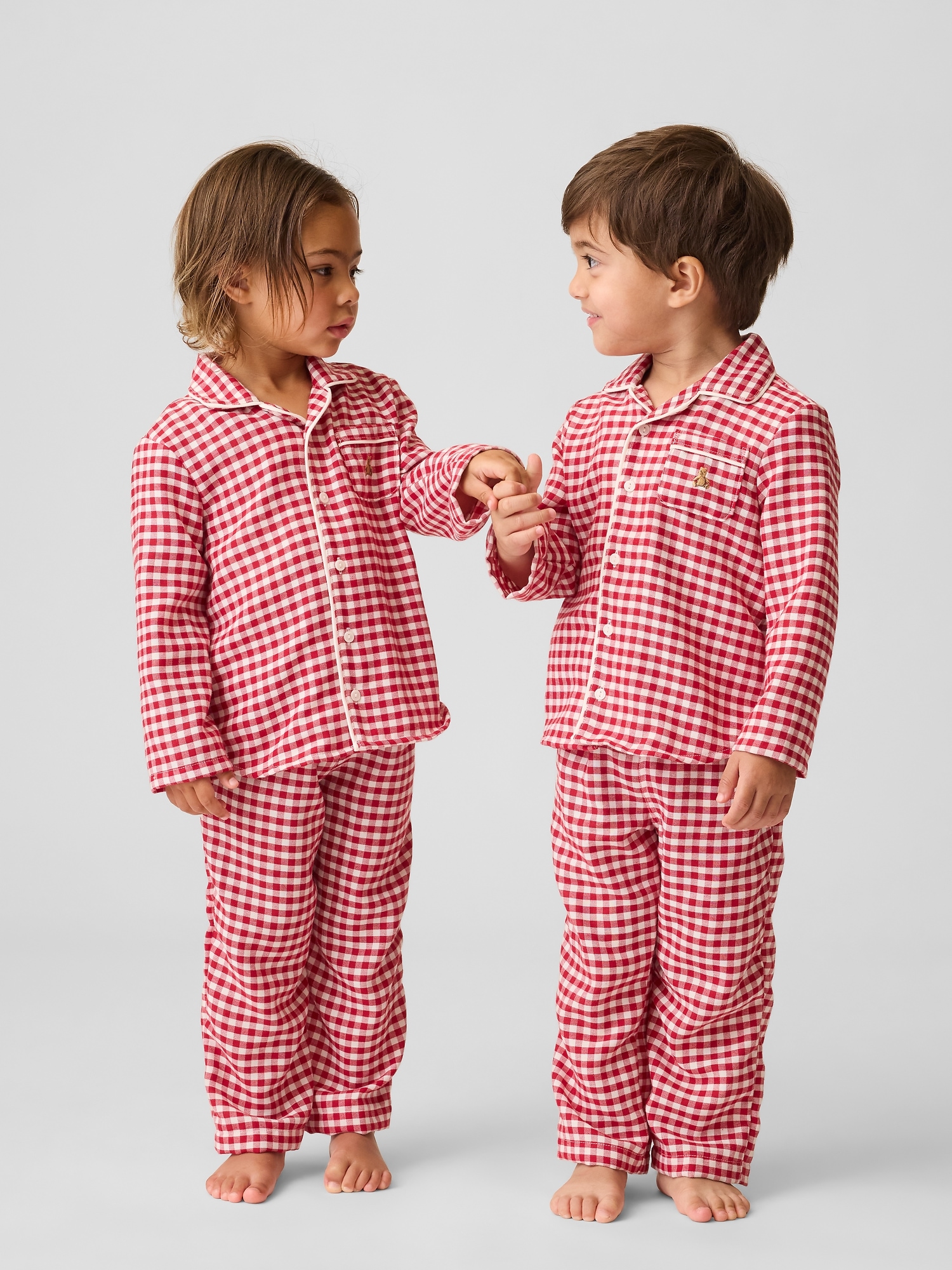 Baby & Toddler Recycled Flannel PJ Set