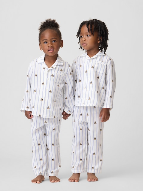 Baby & Toddler Recycled Flannel PJ Set