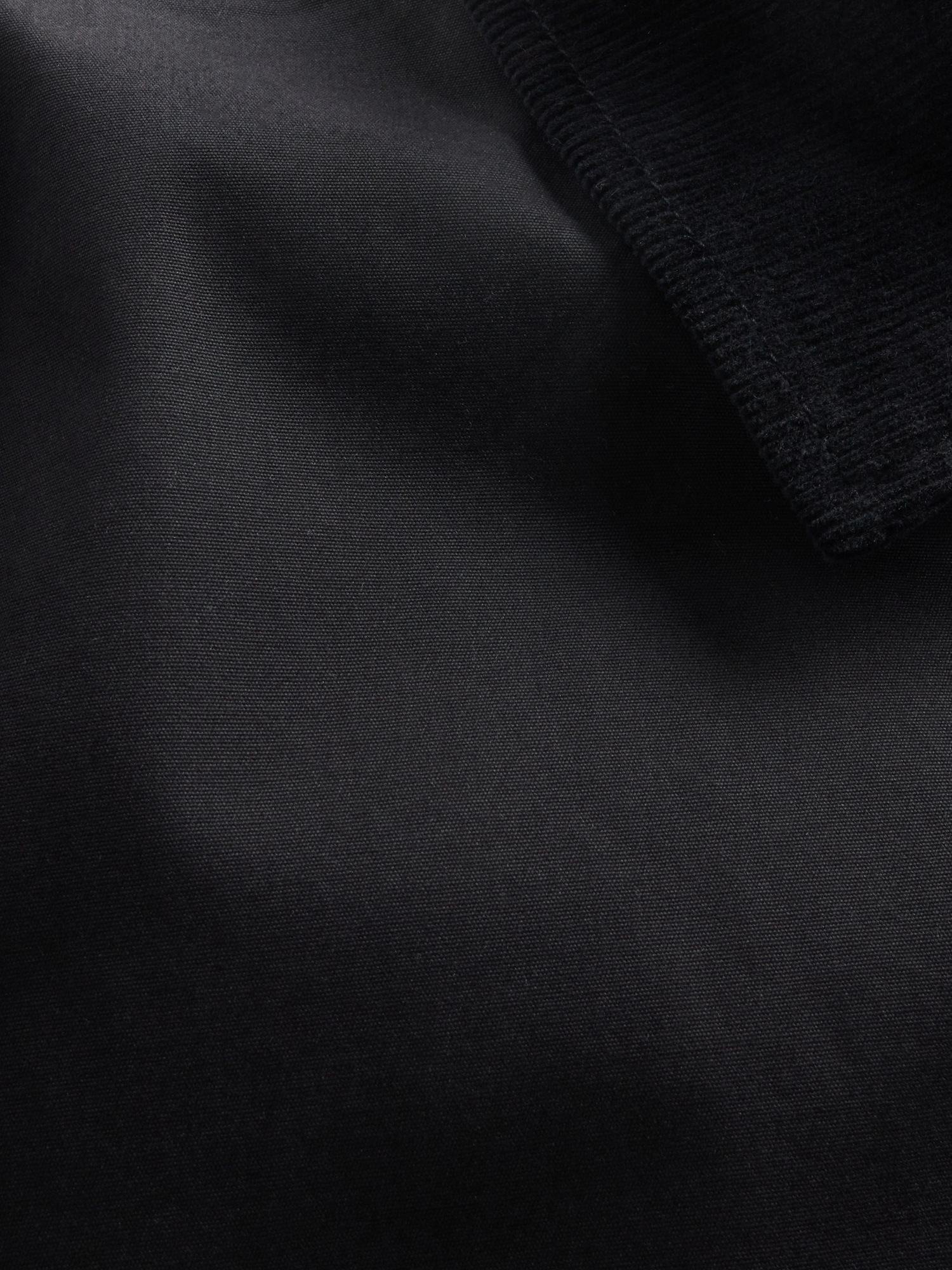 Женская куртка Gap × A.P.C. Coated Canvas Coach, цвет: Чёрный — фото 7