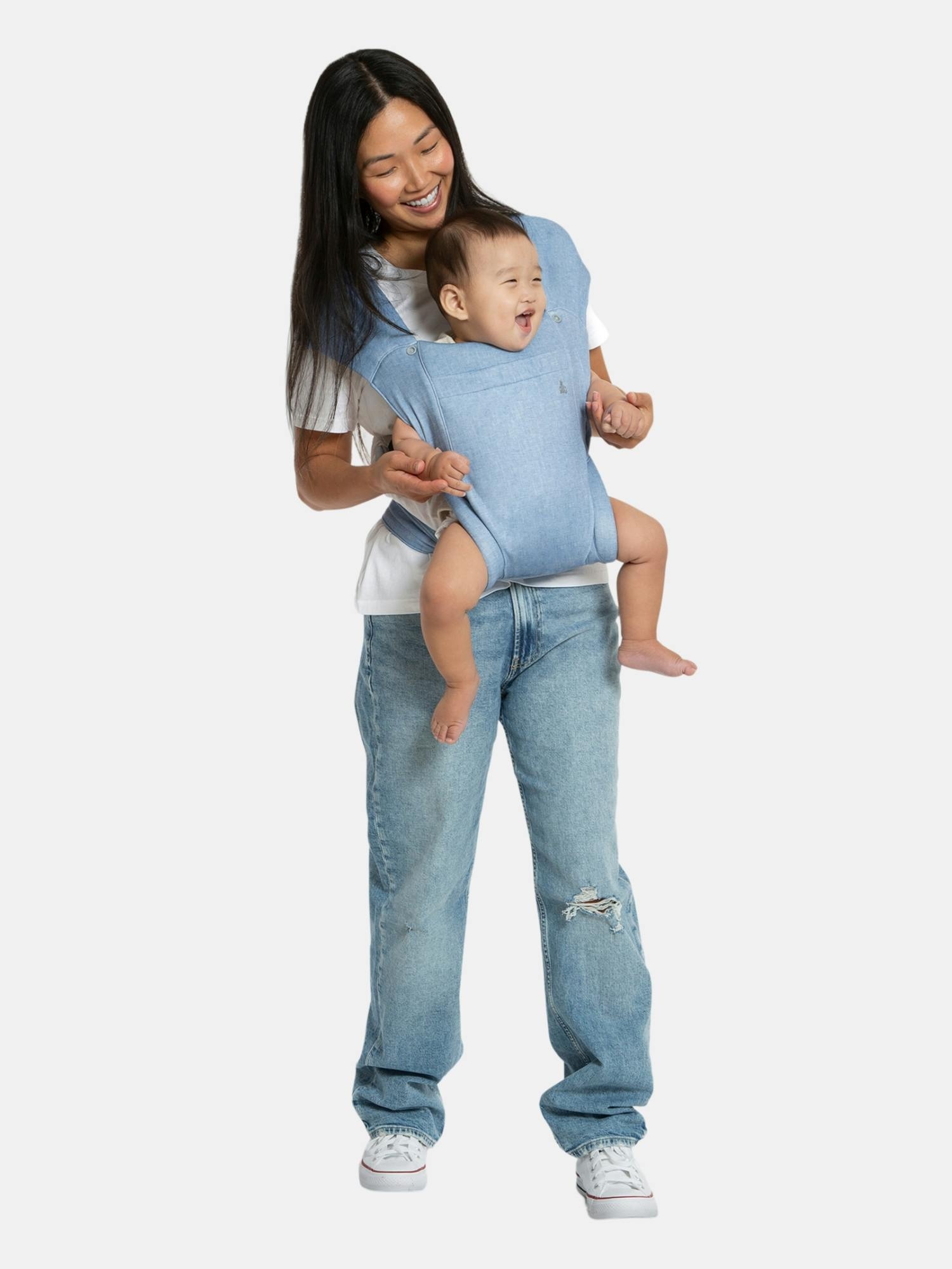 Рюкзак-переноска для малыша babyGap Legacy, цвет: Шамбре — фото 2