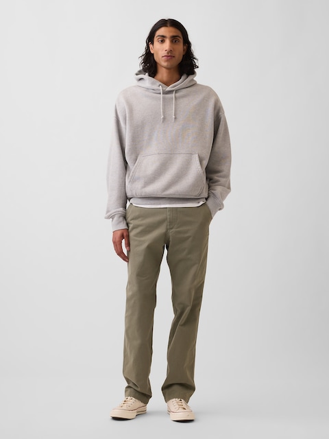 Heavyweight Twill Relaxed Straight Khakis