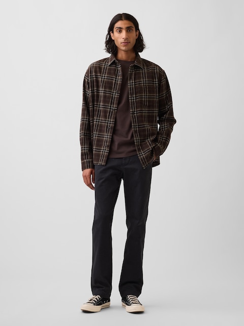 Heavyweight Twill Relaxed Straight Khakis
