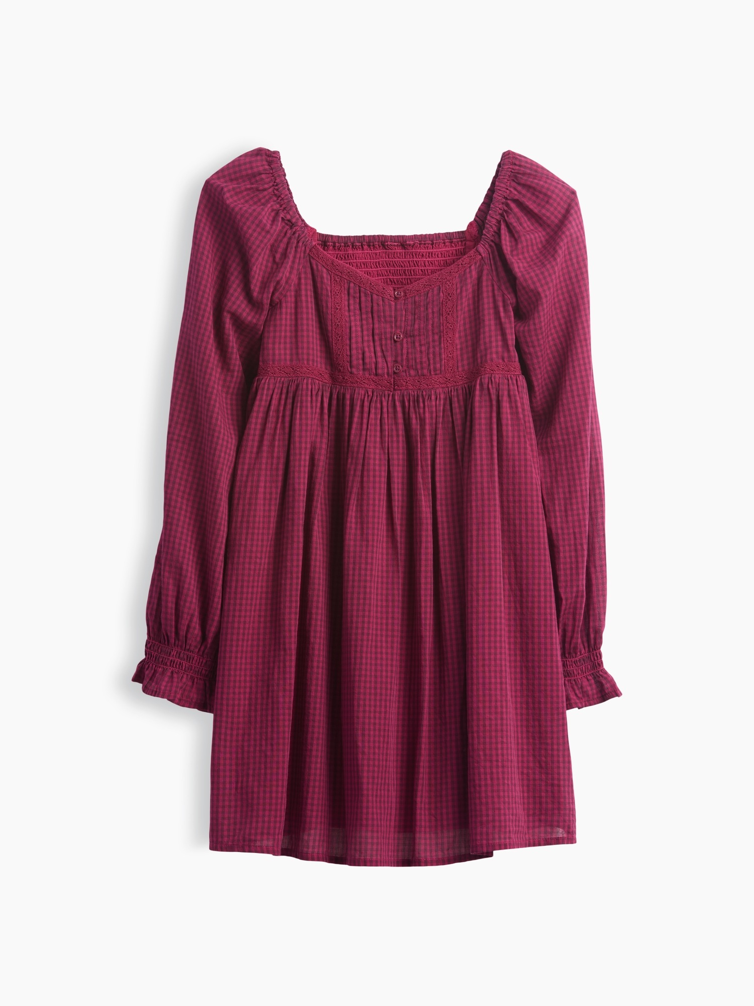 Gap Kids Puff-Sleeve Empire-Waist Dress — фото 2
