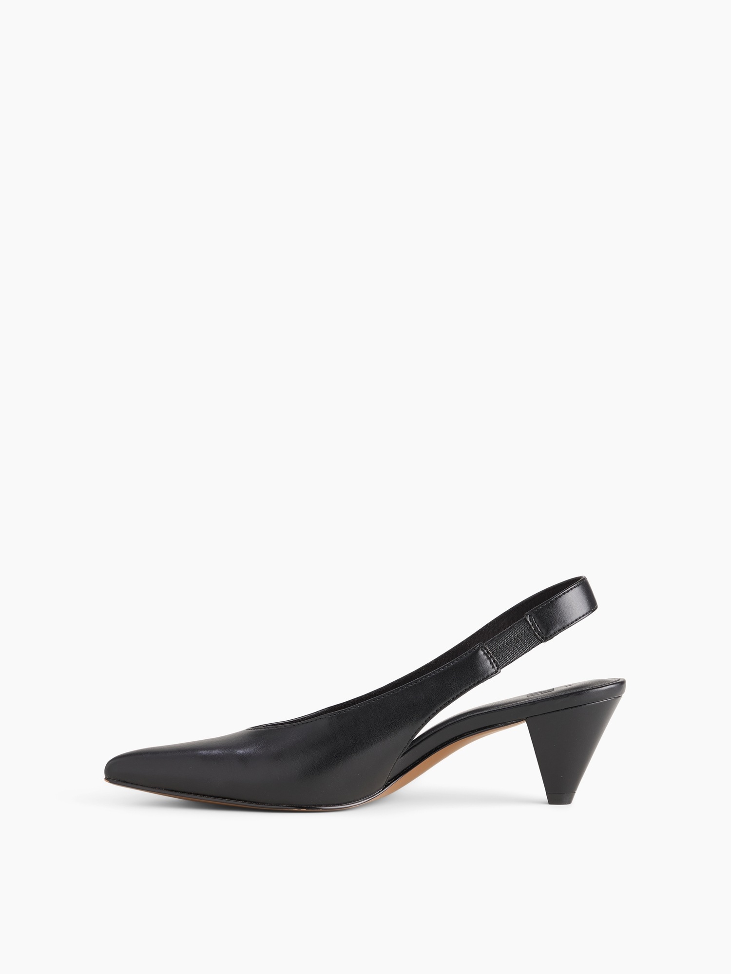 Женские сабо Gap Vegan Leather Slingback Mules, цвет: Чёрный — фото 4