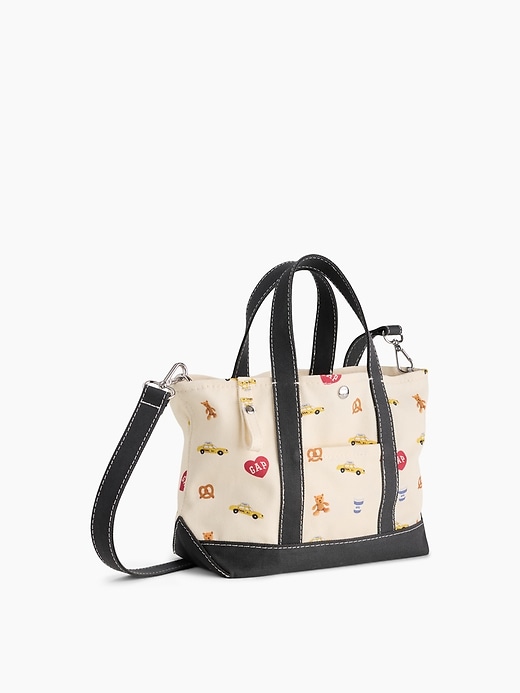 Canvas Logo Mini Tote Bag | Gap