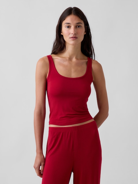 SoftMade Modal Rib PJ Tank Top