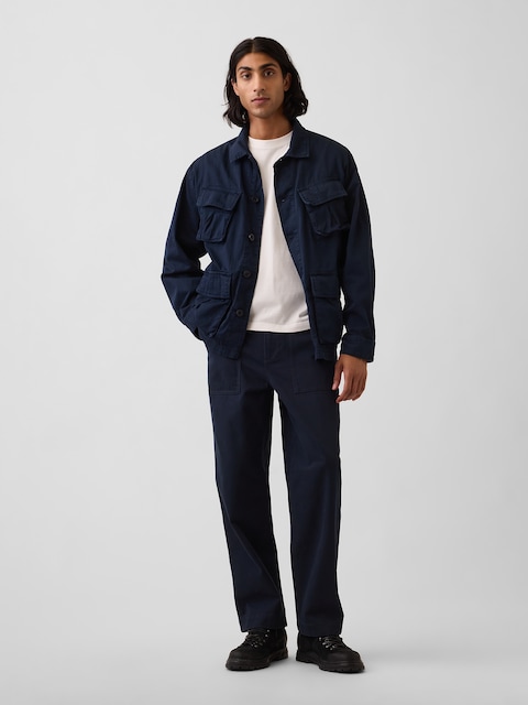 Herringbone '90s Loose Pants