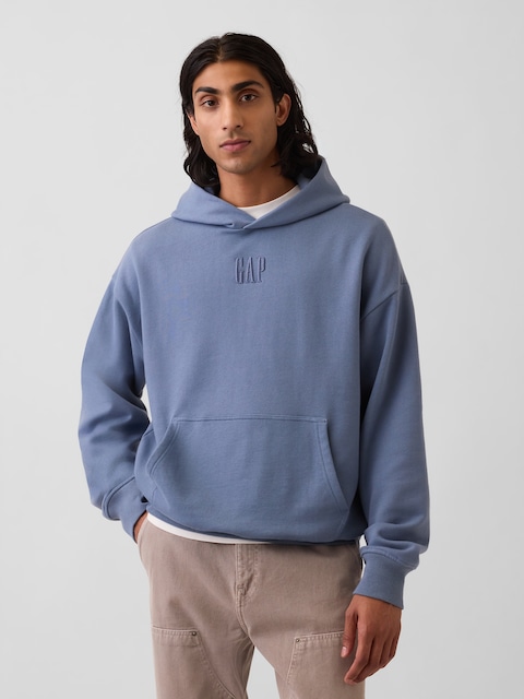 Heavyweight Oversized Logo Hoodie