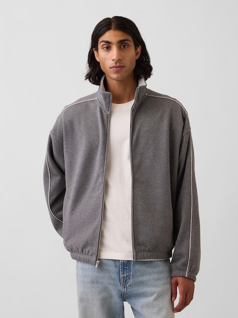Heavyweight Oversized Zip Jacket