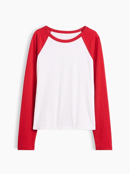 Organic Cotton VintageSoft Raglan T-Shirt | Gap