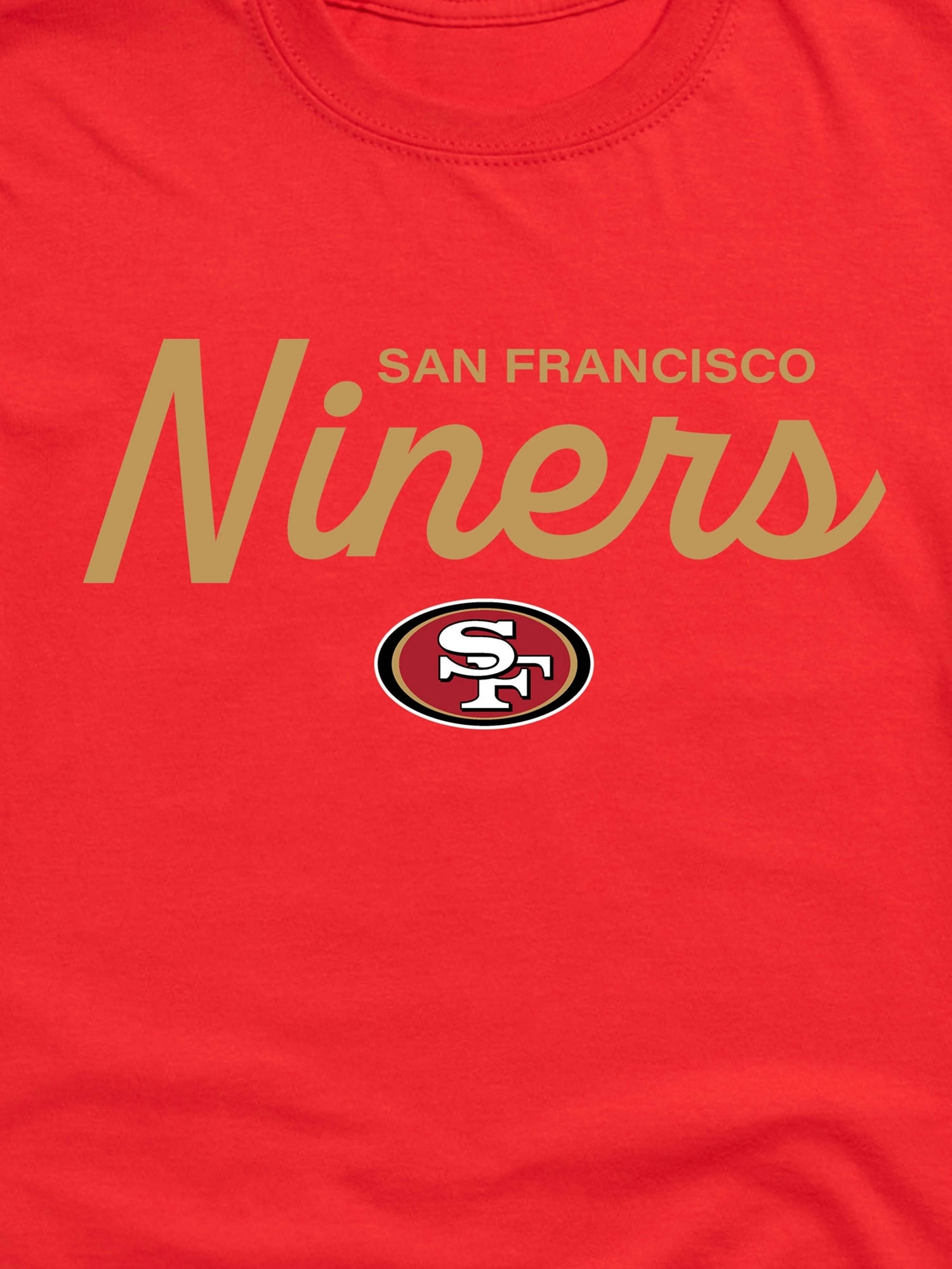Мужская футболка Gap NFL Signature Script Graphic, цвет: 49ers — фото 2