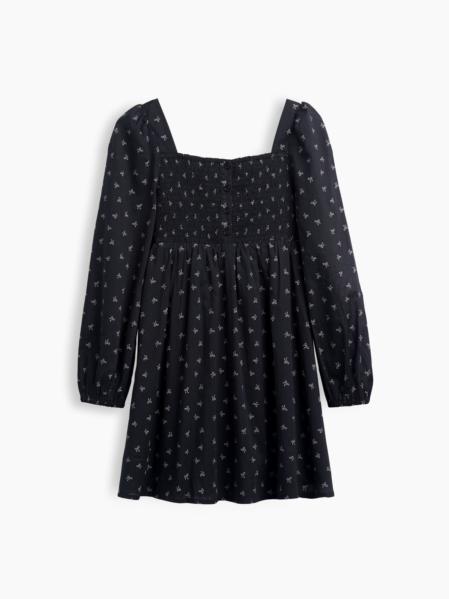 Детские платья Gap Kids Smocked Square-Neck Dress — фото 2