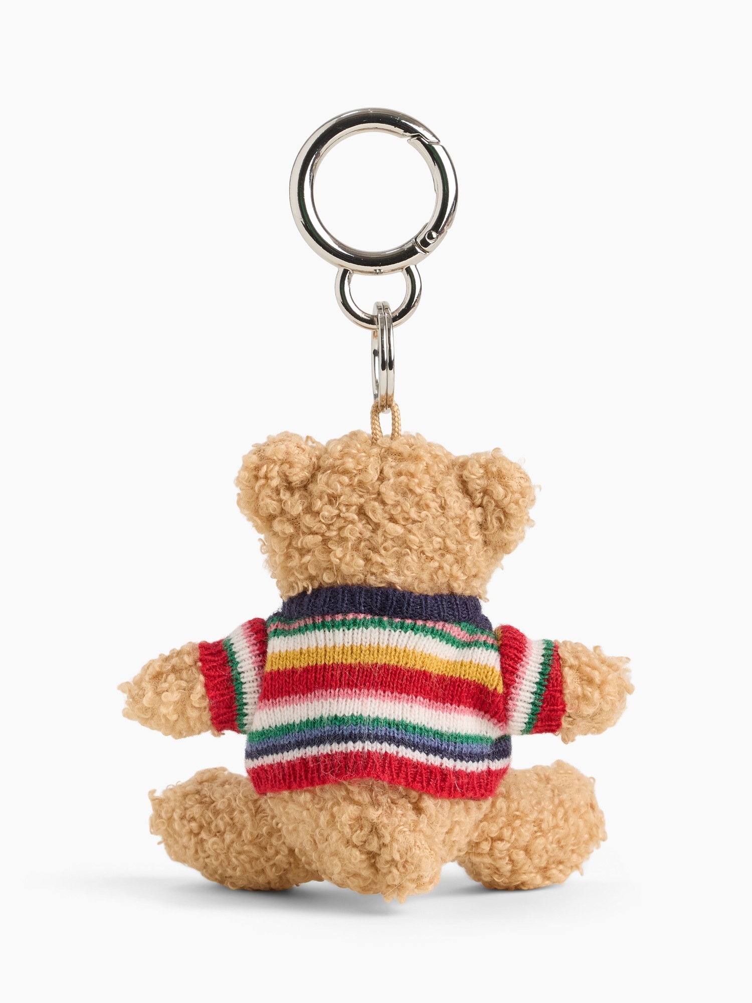 Женский брелок Gap Brannan Bear Sweater Bag Charm, цвет: Полосатый — фото 2