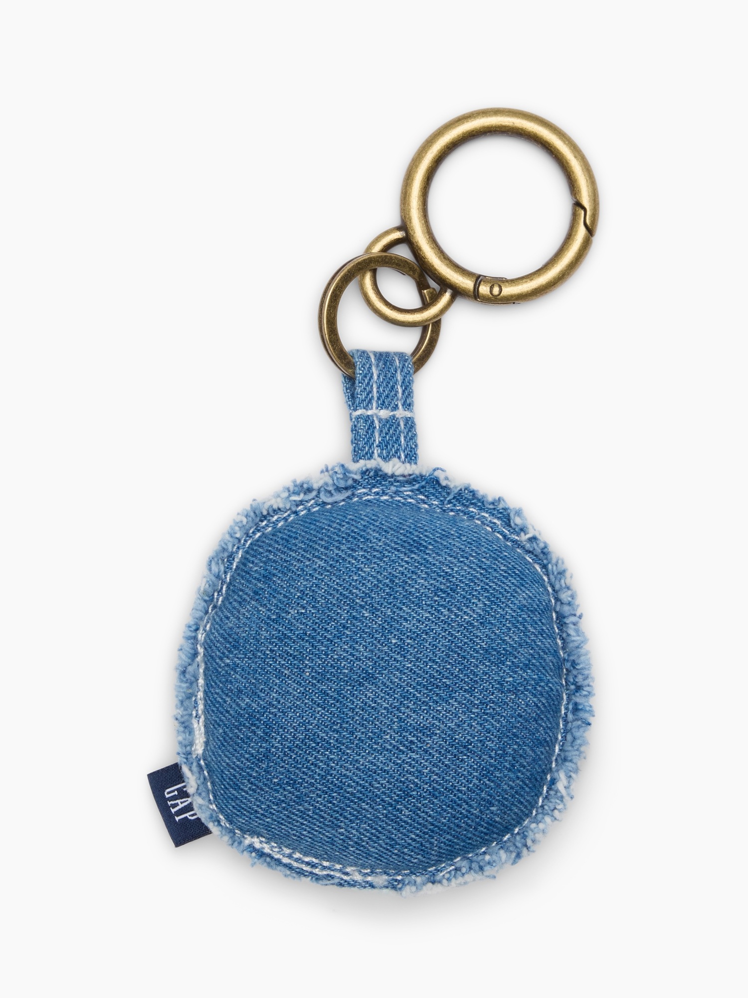 Женский брелок Gap Denim Smiley Bag Charm, цвет: Средняя варка — фото 2