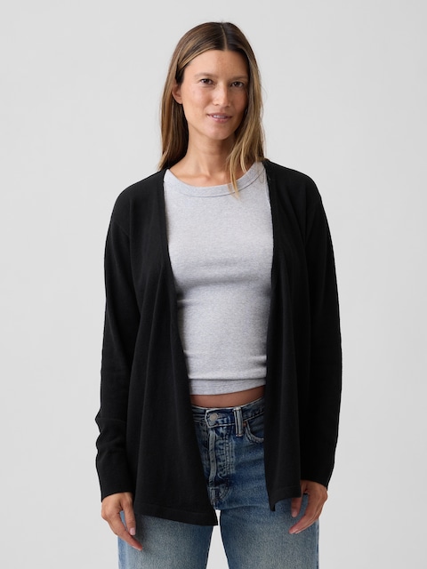 Maternity CashSoft Wrap Cardigan Sweater