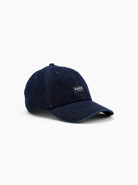 Gap × A.P.C. Logo Denim Baseball Hat