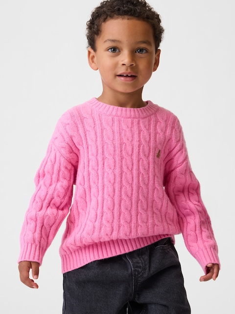 Baby & Toddler CashSoft Cable-Knit Sweater