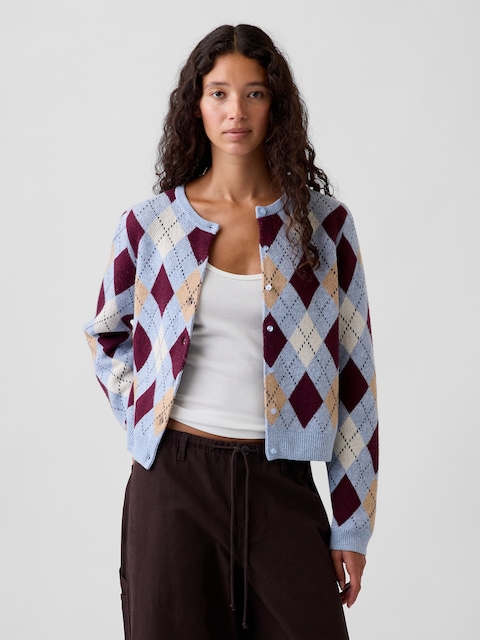 CashSoft Crop Cardigan