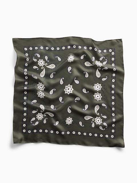 100% Silk Bandana