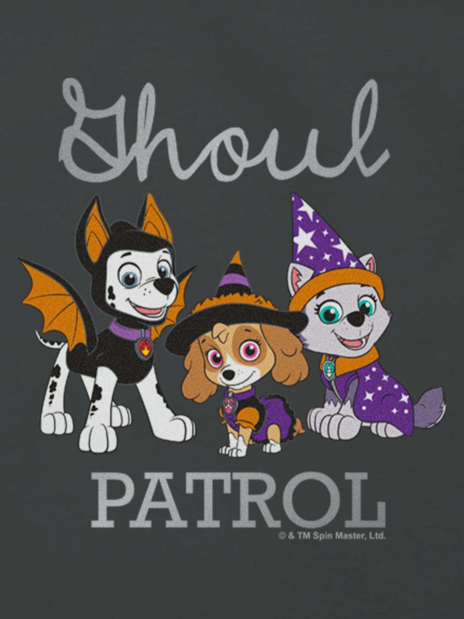 Футболка Gap PAW Patrol Halloween Graphic T-Shirt для малышей, цвет: Moonless Night — фото 3