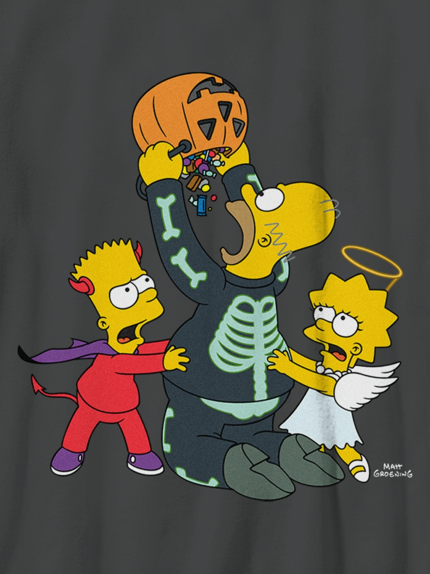 Детские футболки Gap Kids The Simpsons Halloween Graphic T-Shirt — фото 3