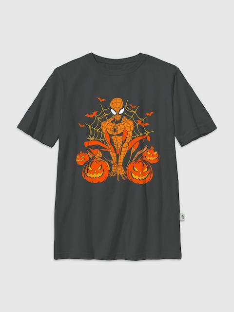 Kids Spiderman Halloween Graphic T-Shirt
