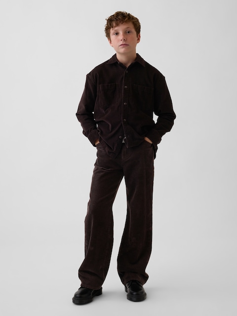 Kids Corduroy '90s Loose Pants