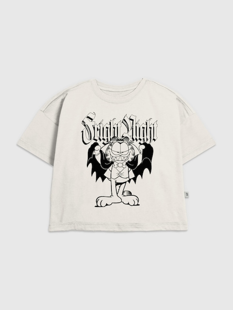 Kids Garfield Fright Night Graphic T-Shirt