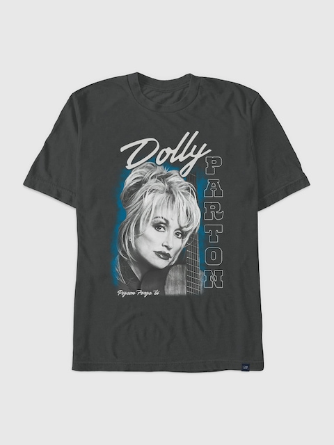 Dolly Parton Guitar Graphic T-Shirt
