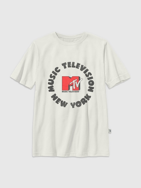 Kids MTV New York Oversized Graphic T-Shirt