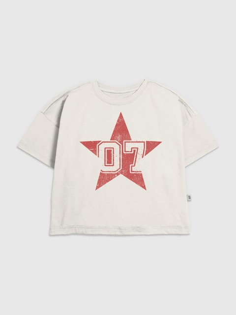 Kids 07 Star Graphic T-Shirt