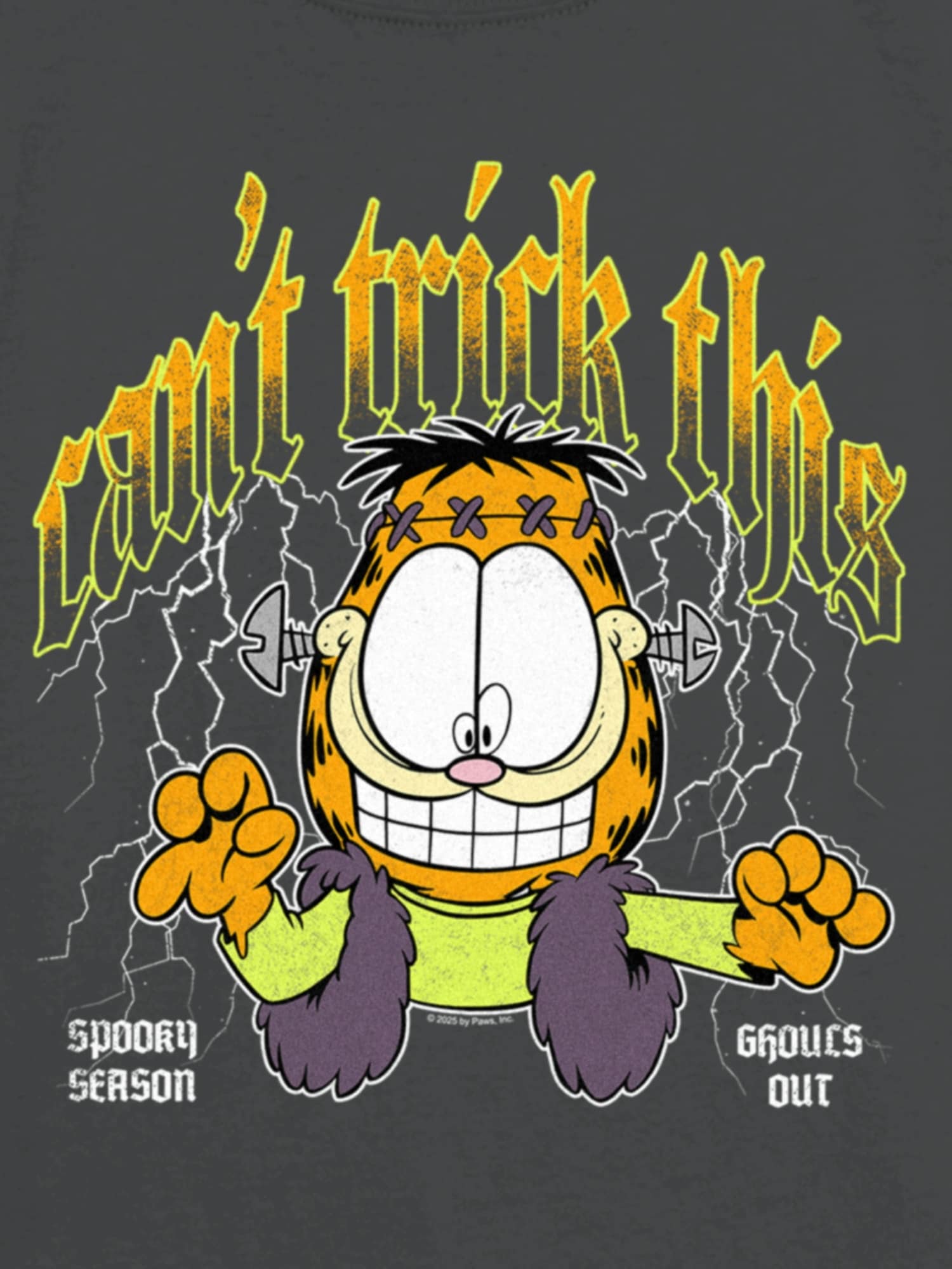 Детская футболка Gap Garfield Trick or Treat Graphic, цвет: Moonless Night — фото 3