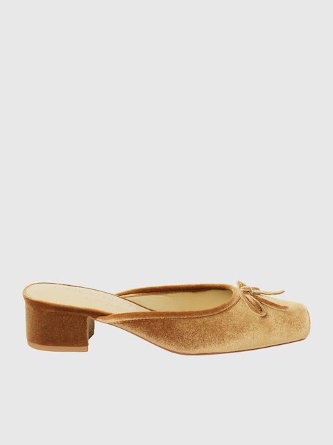 Geneva Heeled Mule