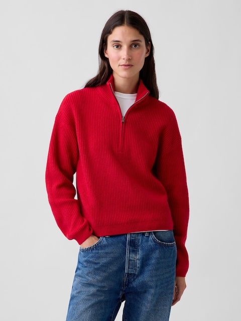 CashSoft Half-Zip Pullover