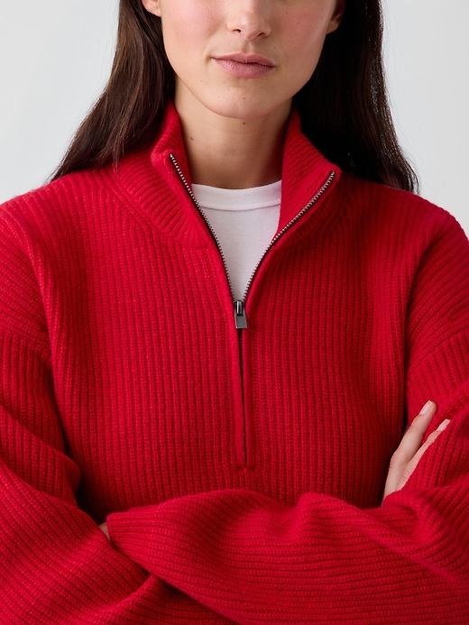 CashSoft Half-Zip Pullover | Gap