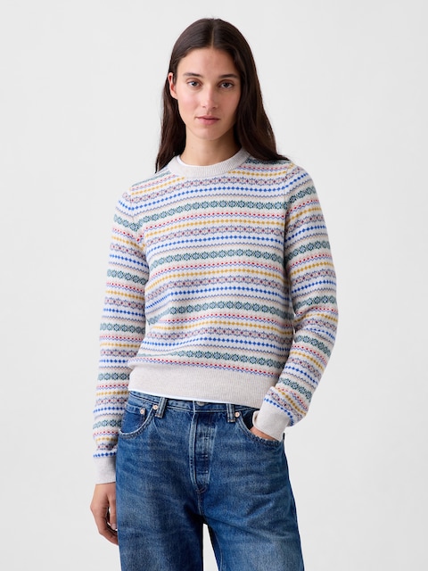 CashSoft Crew Sweater