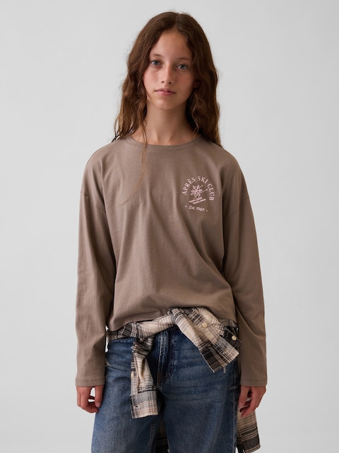 Kids Oversized Graphic T-Shirt