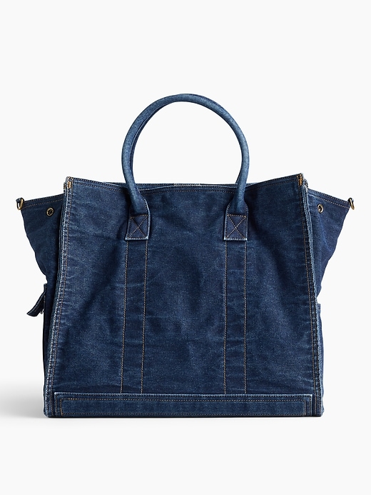 Large Denim Five Pocket Tote | Gap