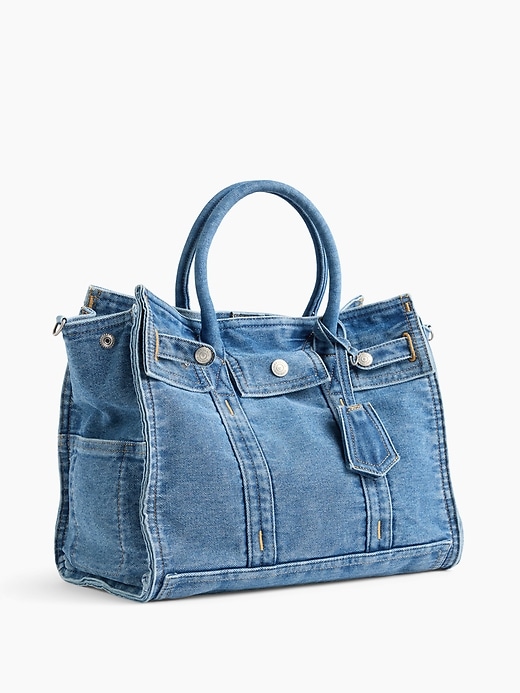 Denim Five Pocket Tote | Gap