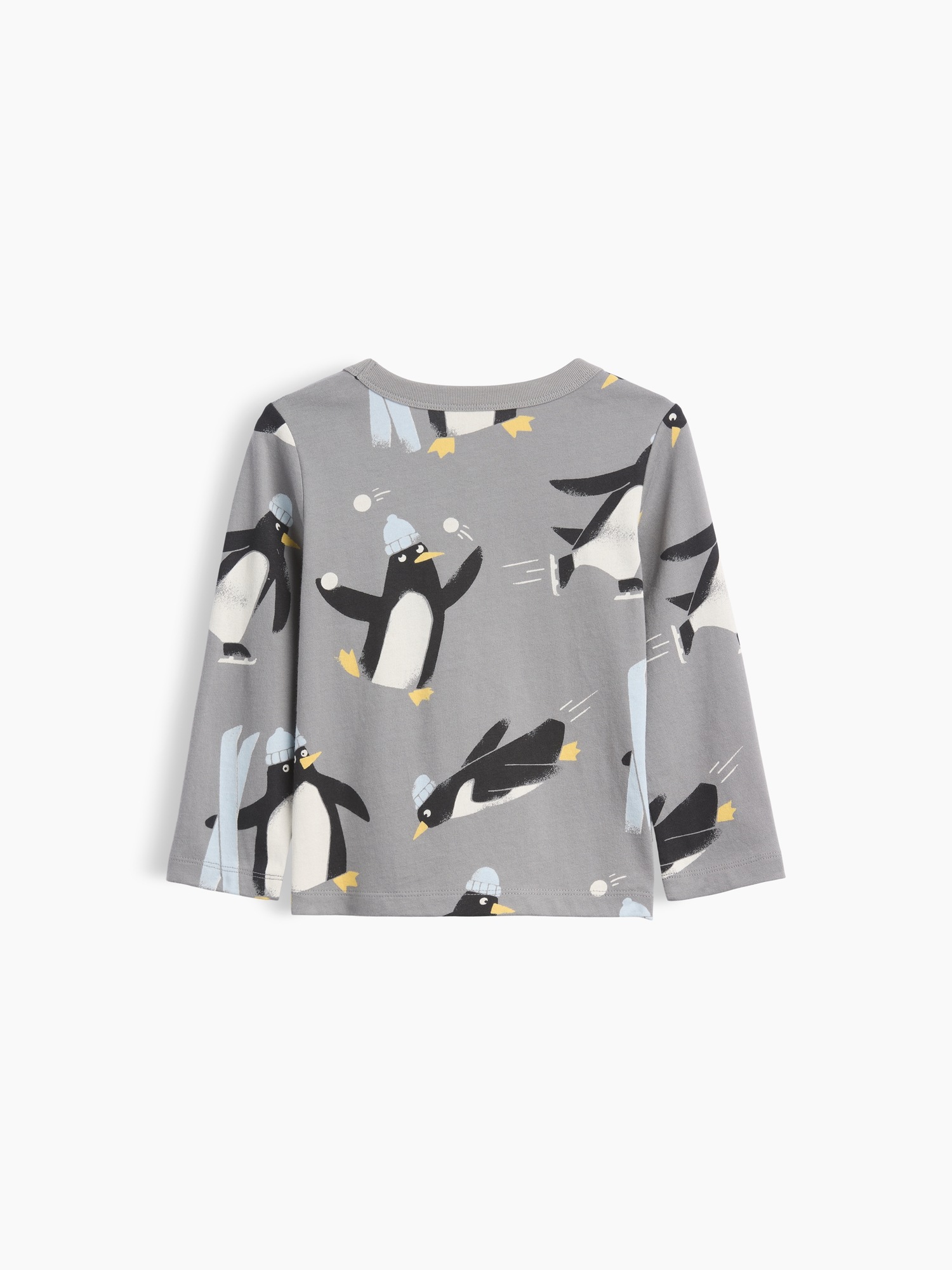 Футболка Gap Mix & Match Print Pocket T-Shirt для малышей, цвет: Chill Crew — фото 2