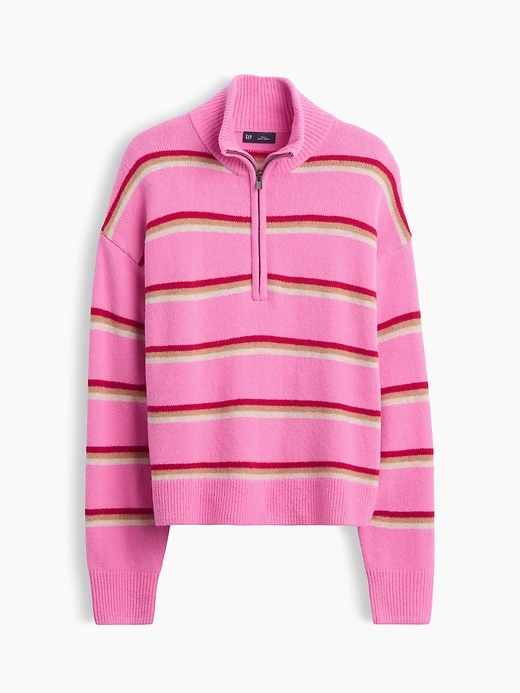 CashSoft Oversized Half-Zip Pullover Sweater | Gap