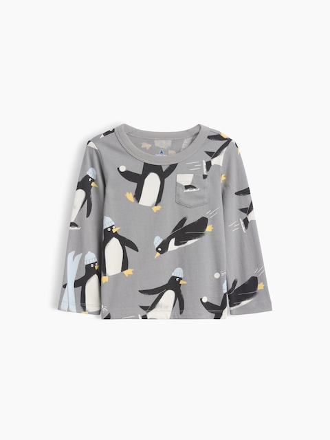 Baby & Toddler Mix & Match Print Pocket T-Shirt