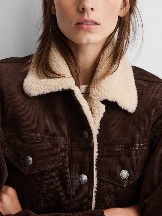 Gap × A.P.C. Icon Corduroy Crop Jacket | Gap