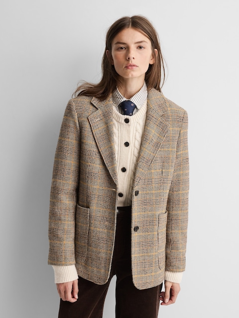Gap × A.P.C. Wool-Blend Relaxed Blazer