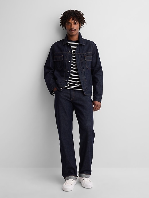 Gap × A.P.C. Lined Japanese Denim Jacket | Gap