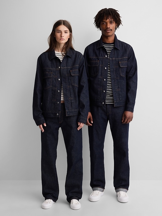Gap × A.P.C. Lined Japanese Denim Jacket | Gap