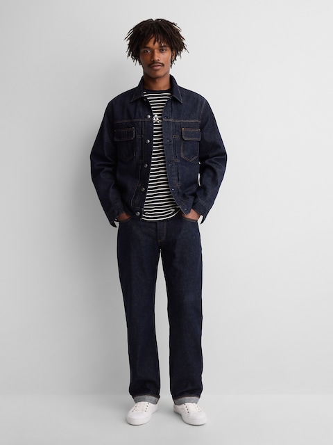 Gap × A.P.C. Japanese Denim Relaxed Straight Jeans