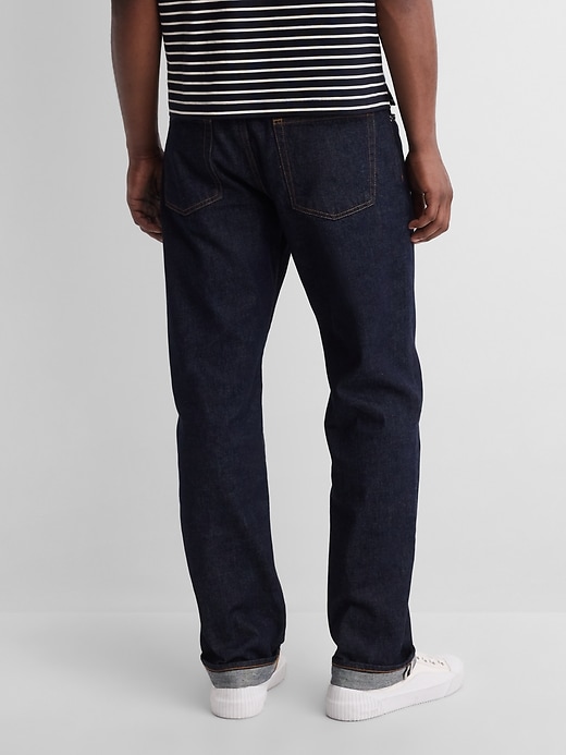 Gap × A.P.C. Japanese Denim Relaxed Straight Jeans | Gap