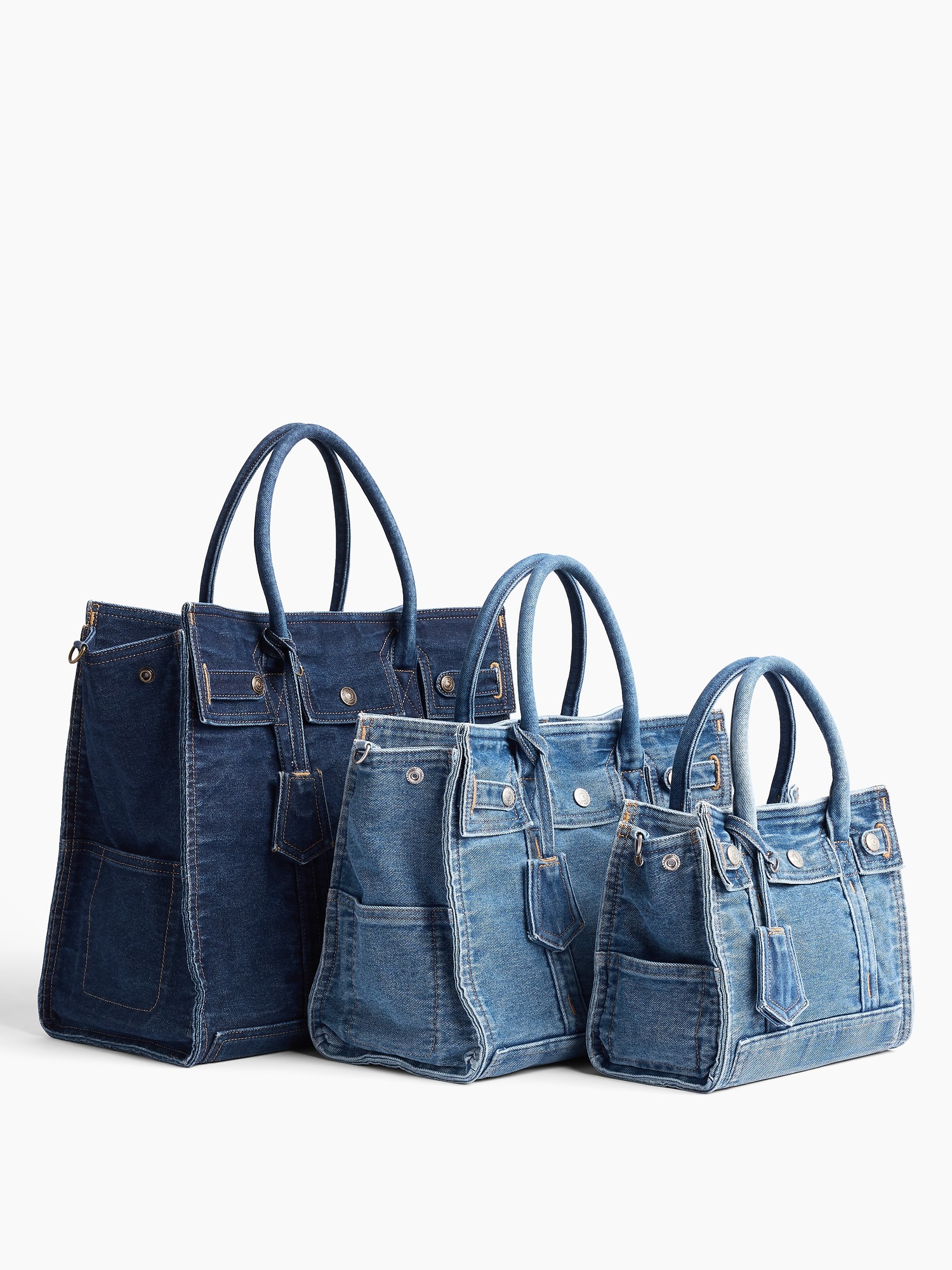 Мужская сумка Gap Canvas Five Pocket Tote, цвет: Оливковый зелёный — фото 7